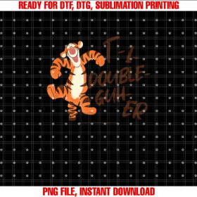 Disney Winnie the Pooh Lunar New Year Tigger Bounce Shirt  PNG, DTF, DTG, Sublimation Design
