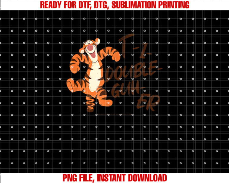 Disney Winnie the Pooh Lunar New Year Tigger Bounce Shirt  PNG, DTF, DTG, Sublimation Design