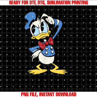 Donald Duck Hmmm Donald Shirt  PNG, DTF, DTG, Sublimation Design