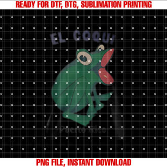 El Coqui Puerto Rico Frog Shirt  PNG, DTF, DTG, Sublimation Design