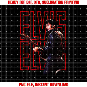 Elvis Presley Official 68 Comeback Special Shirt  PNG, DTF, DTG, Sublimation Design