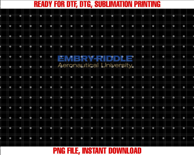 Embry Riddle Eagles Official Shirt  PNG, DTF, DTG, Sublimation Design