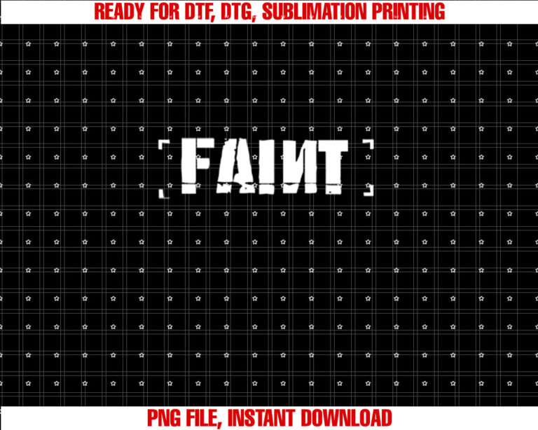 Faint Lp Tribute I Wont Be Ignored Shirt  PNG, DTF, DTG, Sublimation Design