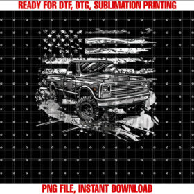 First Gen Pickup Truck Old Truck Vintage Truck Shirt  PNG, DTF, DTG, Sublimation Design