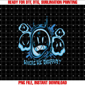 Fortnite Lootdrop Grimey Icon Distressed Big Chest Poster Shirt  PNG, DTF, DTG, Sublimation Design