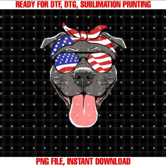 Fourth of July Dog Lovers Patriotic Pup for Men Women Kids Shirt  PNG, DTF, DTG, Sublimation Design