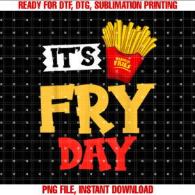 French Fries Fryer Cutter Recipe Oven Shirt  PNG, DTF, DTG, Sublimation Design