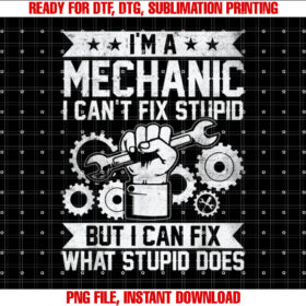 Funny Car Mechanic Engineer Men Women Kids Auto Mechanic Shirt  PNG, DTF, DTG, Sublimation Design