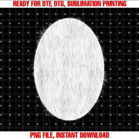 Funny Feline Cat Belly Hair Costume Shirt  PNG, DTF, DTG, Sublimation Design