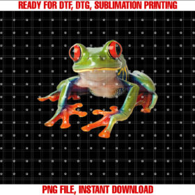Funny Frog Graphic Shirt  PNG, DTF, DTG, Sublimation Design