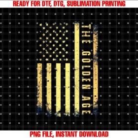 Funny Golden Age Trump Maga Golden Age Trumps Winning Shirt  PNG, DTF, DTG, Sublimation Design
