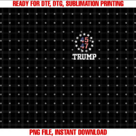 Funny Qr 45 47 Trump Inauguration Day Dance Code on Back Shirt  PNG, DTF, DTG, Sublimation Design