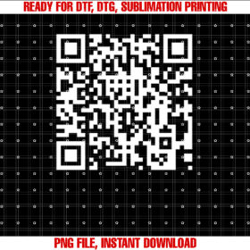 Funny Qr President Trump 4547 Trump Dancing Code Shirt  PNG, DTF, DTG, Sublimation Design