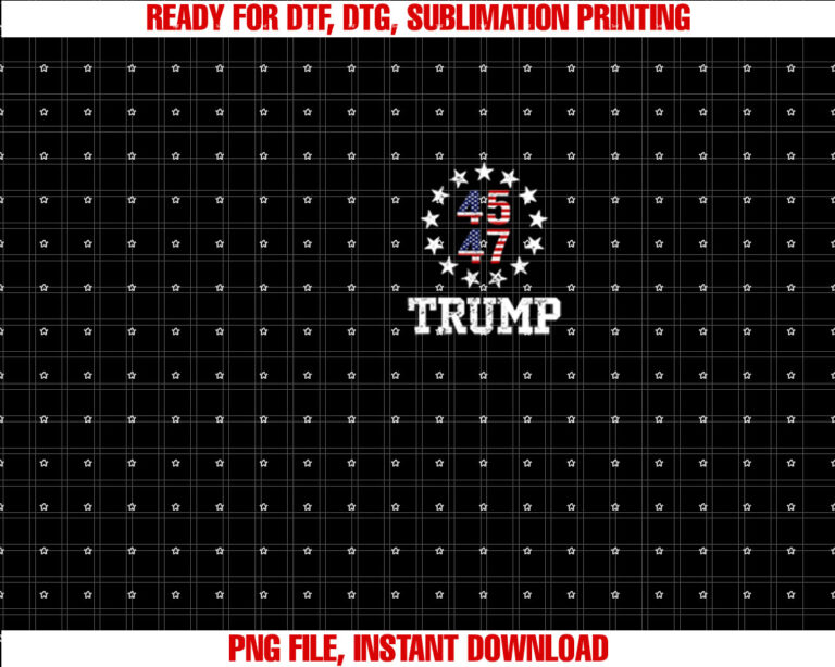 Funny Qr President Trump 4547 Trump Dancing Code 2 Sided Shirt  PNG, DTF, DTG, Sublimation Design