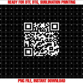 Funny Qr Trump Dancing Code Humor Shirt  PNG, DTF, DTG, Sublimation Design