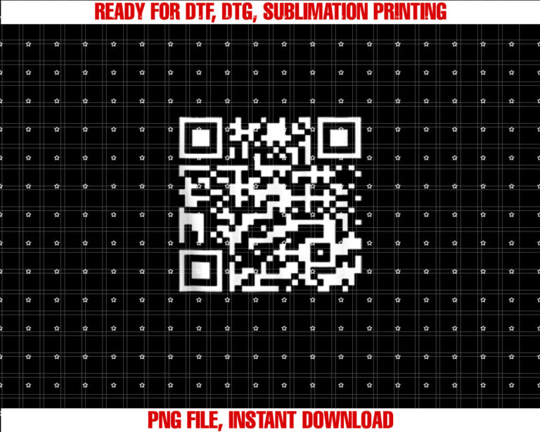 Funny Qr Trump Dancing Code Humor Shirt  PNG, DTF, DTG, Sublimation Design