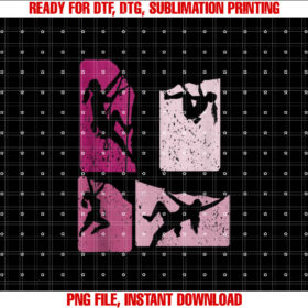 Funny Rock Climbing Bouldering Enthusiasts Kids Women Shirt  PNG, DTF, DTG, Sublimation Design