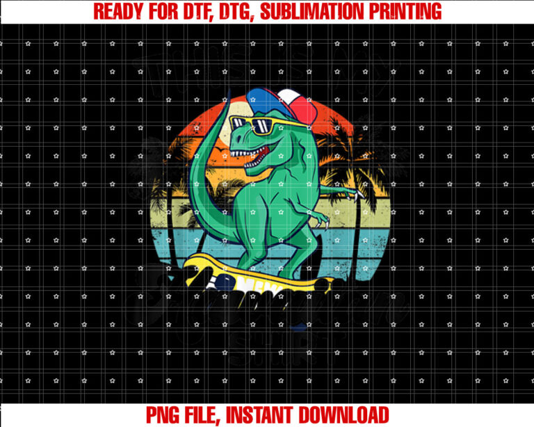 Funny This is My Hawaiian Toddler Boy Kids Hawaii Dino Shirt  PNG, DTF, DTG, Sublimation Design
