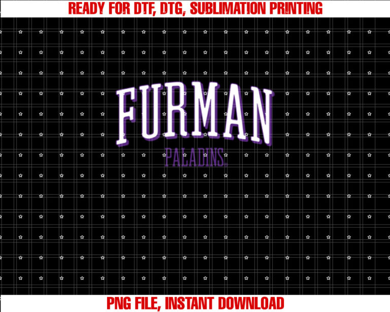 Furman Paladins Official Ncaa University Rylfur07 Sweat Shirt  PNG, DTF, DTG, Sublimation Design
