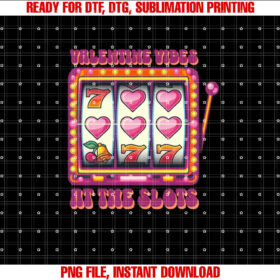 Gambling Slots Valentines Day Love Wedding Cruise Casino Shirt  PNG, DTF, DTG, Sublimation Design