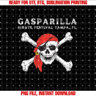 Gasparilla 2025 Pirate Festival Tampa Fl Gasparilla Souvenir Shirt  PNG, DTF, DTG, Sublimation Design