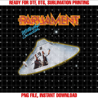 George Clinton Mothership Connection Shirt  PNG, DTF, DTG, Sublimation Design