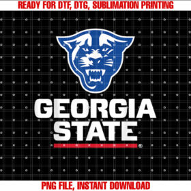Georgia State Panthers Official Ncaa Shirt  PNG, DTF, DTG, Sublimation Design