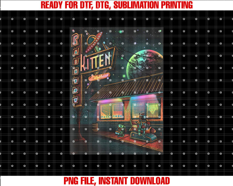 Good Music Rainbow Kitten Surprise Shirt PNG, DTF, DTG, Sublimation Design