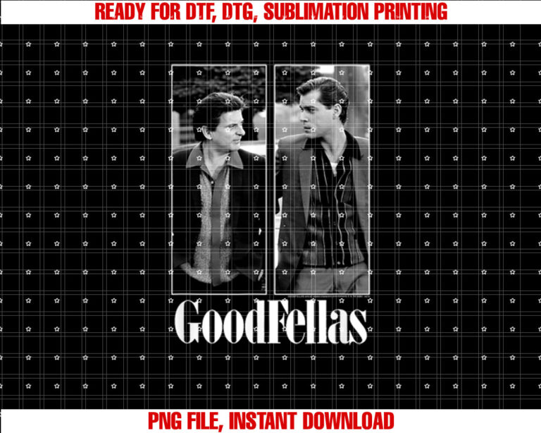Goodfellas Henry Tommy Split Shirt PNG, DTF, DTG, Sublimation Design