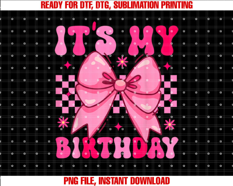 Its My Birthday Groovy Birthday Women Teens Girls T-shirt