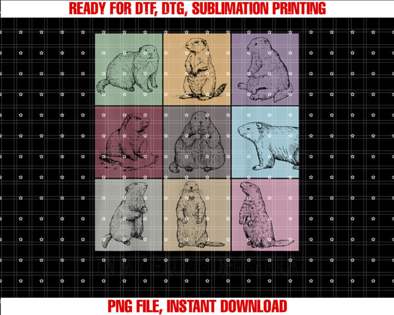 Groundhog Shirt In My Groundhog Era for Groundhog Birthday Shirt PNG, DTF, DTG, Sublimation Design