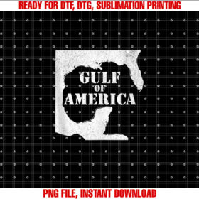 Gulf of United States of America USA Gulf  Shirt PNG, DTF, DTG, Sublimation Design