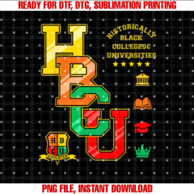 HBCU Apparel Historically Black Colleges Universities Grad Shirt design, Digital Download