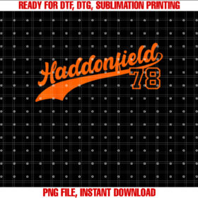 Haddonfield 78 Vintage Halloween 1978 Horror Movies Shirt PNG, DTF, DTG, Sublimation Design