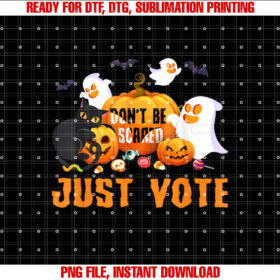 Halloween Election Day 2024 Voting Encouragement Voters Shirt PNG, DTF, DTG, Sublimation Design