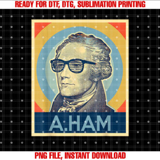 Hamilton Vintage Tees Shirt PNG, DTF, DTG, Sublimation Design