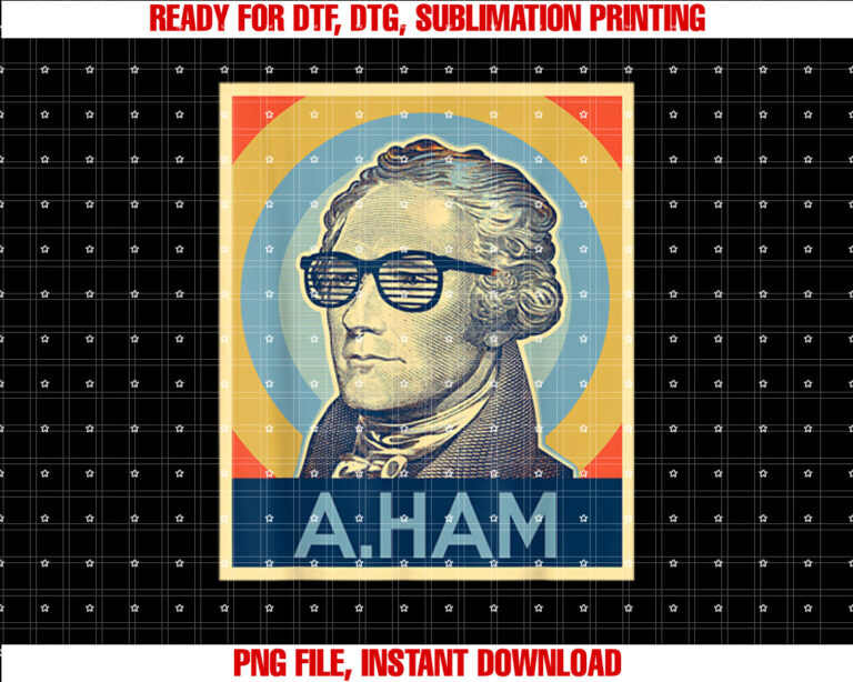 Hamilton Vintage Tees Shirt PNG, DTF, DTG, Sublimation Design