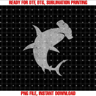 Hammerhead Shark  Shirt PNG, DTF, DTG, Sublimation Design
