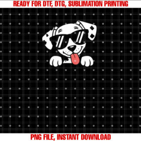 Happy 101 Days School Cute Dog Lover 100 Days Student Kids  Shirt PNG, DTF, DTG, Sublimation Design