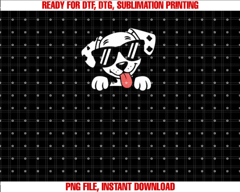 Happy 101 Days School Cute Dog Lover 100 Days Student Kids  Shirt PNG, DTF, DTG, Sublimation Design