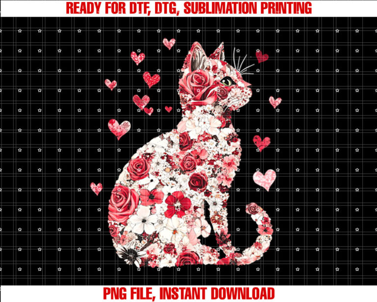 Happy Meowentines Day Funny Girls Cat Valentines Day Women Shirt design, Digital Download