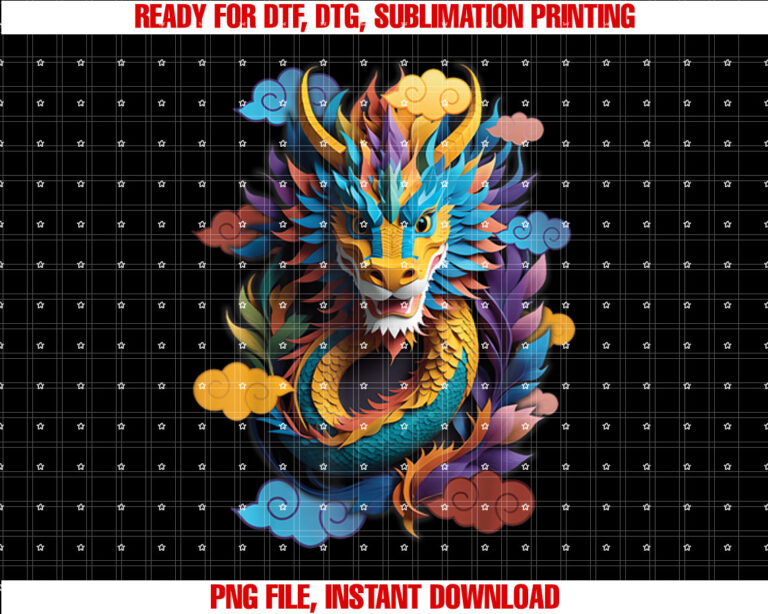 Happy New Year 2026 Stronger Chinese Dragon Decoration Shirt design, Digital Download