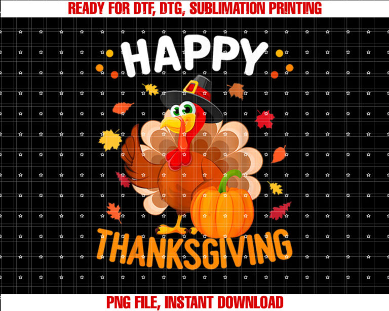 Happy Thanksgiving Turkey Day Autumn Fall Family Men Women Shirt design, Digital Download