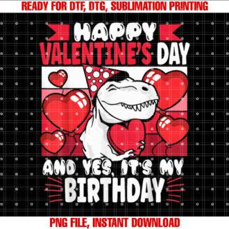 Happy Valentines Day Birthday Kids Shirt design, Digital Download