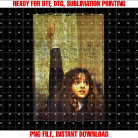 Harry Potter Hermione Granger I Know The Answer Portrait Shirt PNG, DTF, DTG, Sublimation Design