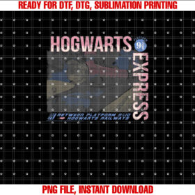 Harry Potter Hogwarts Express Vintage Poster Shirt design, Digital Download