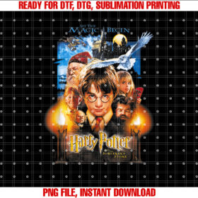 Harry Potter Movie Poster Shirt design, Digital Download
