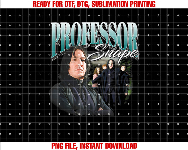 Harry Potter Professor Snape Homage Shirt design, Digital Download