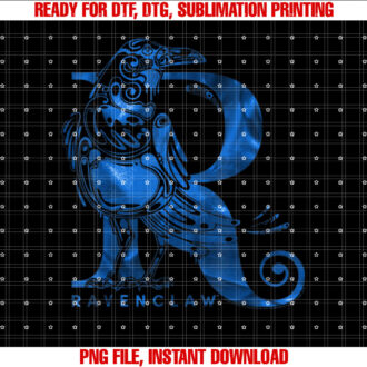 Harry Potter Ravenclaw R  Shirt PNG, DTF, DTG, Sublimation Design