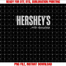 Hersheys Milk Chocolate Vintage Classic Candy  Shirt PNG, DTF, DTG, Sublimation Design